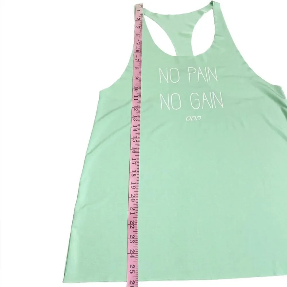 LORNA Jane ‘Easy To Wear’ Active Run Tank in Mint Sorbet Marl Size Medium